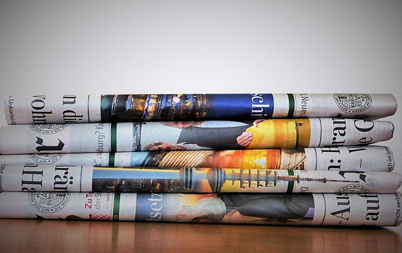 Newspaper Collage
